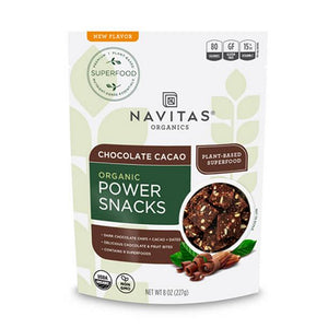 Navitas Organics, Organic Power Snack, Chocolate Cacao 8 oz