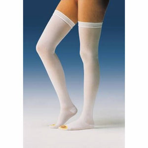 Bsn-Jobst, Anti-embolism Stockings JOBST  Anti-Em/GPT Thigh High Large / Regular White Inspection Toe, Count of 6