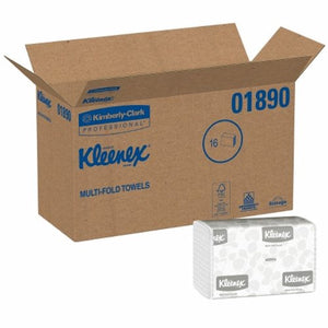 Kleenex, Paper Towel Kleenex  Multi-Fold 9-3/10 X 9-2/5 Inch, Count of 2400