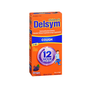 Delsym, Children's Cold and Cough Relief Delsym  30 mg / 5 mL Strength Liquid 5 oz., 1 Each