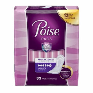 Poise, Bladder Control Pad Poise  3-1/2 X 16 Inch, Count of 132