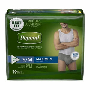 Kimberly Clark, Male Adult Absorbent Underwear Small / Medium, Count of 38