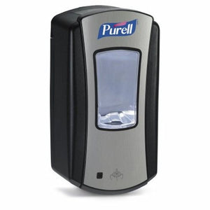 Gojo, Hand Hygiene Dispenser Purell  LTX-12 Brushed Chrome / Black Plastic Motion Activated 1200 mL Wall M, Count of 4