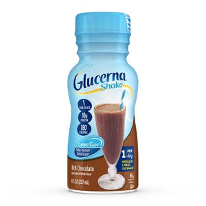 Glucerna, Glucerna Shake Oral Supplement Rich Chocolate Flavor, Count of 6
