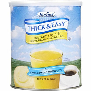 Hormel, Food and Beverage Thickener Thick & Easy  8 oz. Container Canister Unflavored Powder Consistency Var, Count of 12