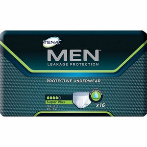 Tena, Male Adult Absorbent Underwear TENA  Men Super Plus Pull On with Tear Away Seams Medium / Large Disp, Count of 64