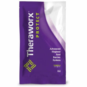 Avadim, Rinse-Free Bath Wipe Theraworx  Protect Soft Pack Cocamidopropyl Betaine Lavender Scent 8 Count, Count of 30
