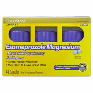 Good Sense, Esomeprazole Magnesium, 20mg, 42 Caps