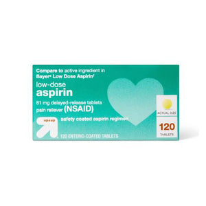 Time Cap Labs Inc, Low Dose Aspirin, 81 mg, 120 Tabs