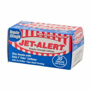 Jet-Alert, Caffeine Tablets, 100 mg, 30 Count