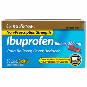 Good Sense, Ibuprofen, 200 mg, 50 Caplets