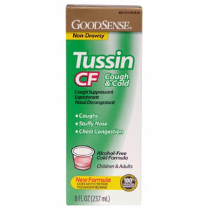 Good Sense, Tussin Cough & Cold, 8 Oz