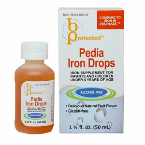 B Protected, Pedia Iron Drops, 50 ml