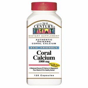 21st Century, Coral Calcium, 1000 mg, 120 Caps
