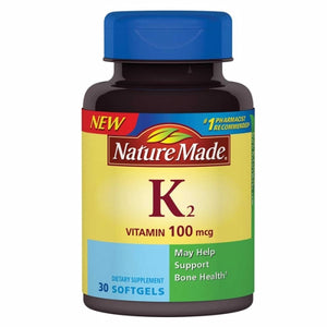 Nature Made, Vitamin K2, 100Mcg, 30 Count