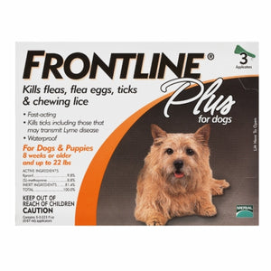 Frontline Plus, Frontline Plus for Dogs, 3 Count