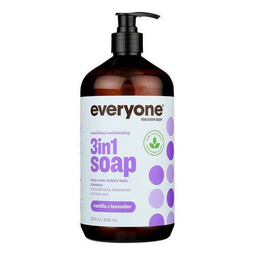 EO Products, Everyone Soap Shower Gel Shampoo, 32 Oz