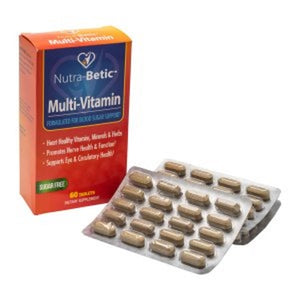 Nutra-Betic, Multi-Vitamin Sugar Free, 60 Tabs