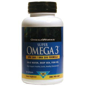 OmegaWorks, Super Omega 3, 50 Softgels