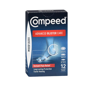 Compeed, Compeed Advanced Blister Care Gel Cushions Mixed Sizes, 12 Each