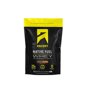 Ascent, Native Fuel Whey Chocolate Peanut Butter, 2 lbs
