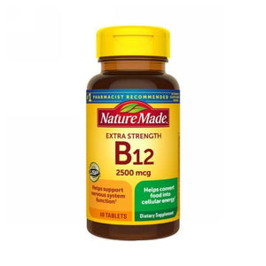 Pharmavite, Vitamin B12, 2500 mcg, 60 Tabs