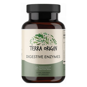 Terra Origin, Digestive Enzyme, 60 Caps