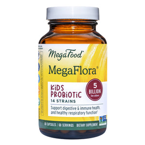 MegaFlora Kids Probiotic 60 Caps by MegaFood