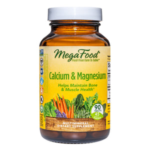 Calcium & Magnesium 90 Tabs by MegaFood