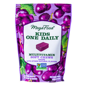 Kids Multivitamin Grape, 30 Soft Chews by MegaFood