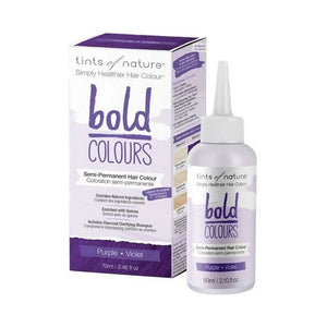 Tints of Nature, Semi-Permanent Hair Color, Bold Purple 2.46 Oz