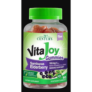 21st Century, VitaJoy Elderberry, 100 mg, 60 Gummies