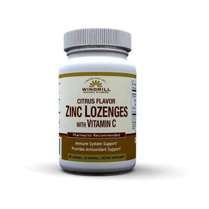 Windmill Health, Citrus Zinc With Vitamin C, 60 Count