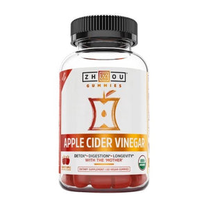 Zhou Nutrition, Apple Cider Vinegar Gummies, 60 Count