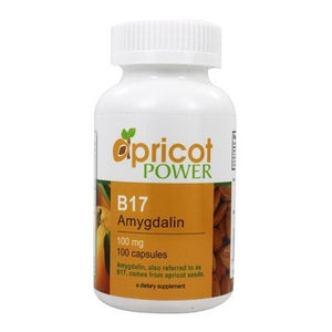 Apricot Power, Vitamin B17, 100 mg, 100 Caps