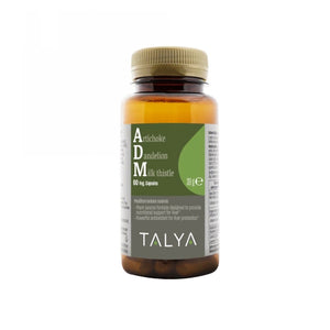 Talya, ADM (Artichoke-Dandelion-Milk Thistle), 60 Veg Caps