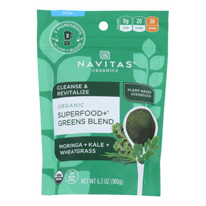 Navitas Organics, Organic Superfood Greens Blend, 6.3 Oz