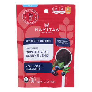 Navitas Organics, Organic Superfood Berry Blend, 5.3 Oz