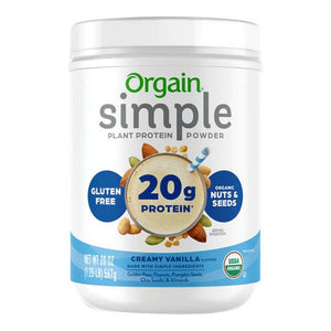 Orgain, Organic Simple Plant Protein, Vanilla 1.25 lbs