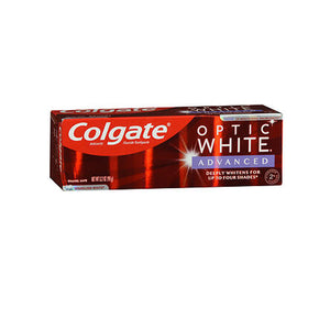 Colgate, Optic White Advanced Whitening Toothpaste, 3.2 Oz