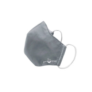 Green Sprouts, Reusable Adult Face Mask, Large, Gray 1 Count