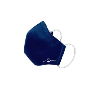Green Sprouts, Reusable Face Mask Adult Large Navy, 1 Count