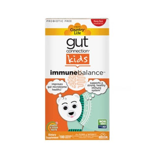 Country Life, Gut Connection Kids Immune Balance, 100 Chews