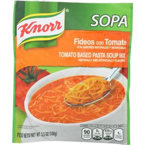 Knorr, Tomato Based Noodles Pasta Soup, 3.5 Oz(Case Of 12)