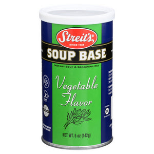 Streits, Soup Base Vegetable Flavor, 5 Oz(Case Of 6)