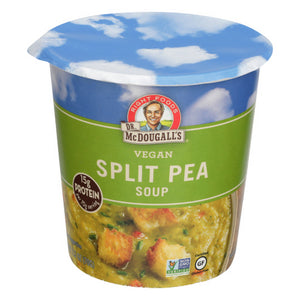 Dr. Mcdougall's, Split Pea Barley Big Soup Cup, 2.5 Oz(Case Of 6)
