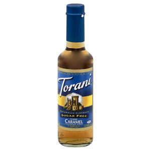 Torani, Sugar Free Caramel Syrup, 12.7 Oz(Case Of 4)