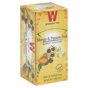 Wissotzky, Mango Passion Fruit Tea, 20 Bags(Case Of 6)