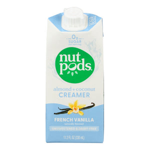 Nutpods, Unswee Tened French Vanilla DairyFree Creamer, 11.2 Oz