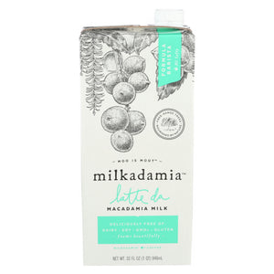 Milkadamia, Mac Adamia Milk Latte Da, 32 Oz(Case Of 6)